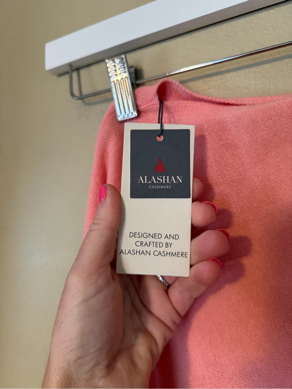 Alashan Cashmere Trade Wind Cotton Cashmere Dress Topper NEW - Picture 4 of 6